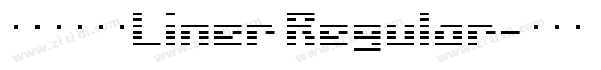 ミウラ見出しLiner Regular字体转换